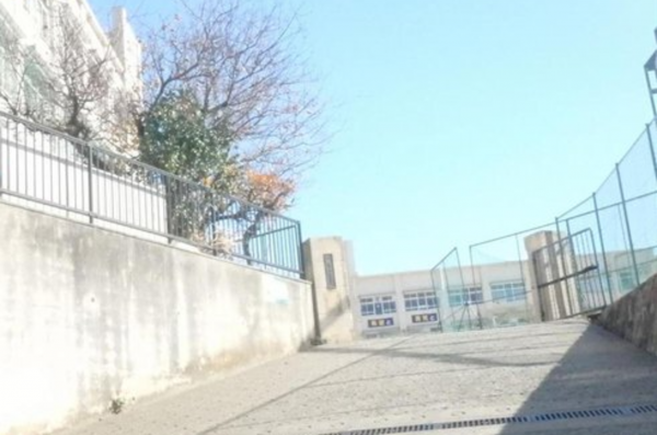 神戸市垂水区仲田、中古一戸建ての中学校画像です