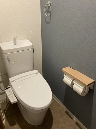 神戸市垂水区星陵台、中古一戸建てのトイレ画像です
