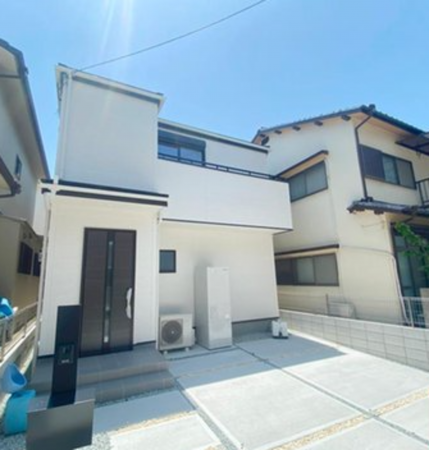 神戸市垂水区北舞子、新築一戸建ての外観画像です