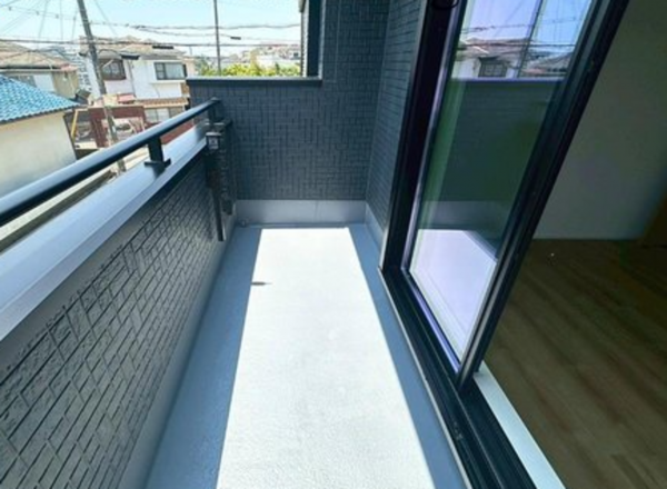 神戸市垂水区西舞子、新築一戸建てのバルコニー画像です