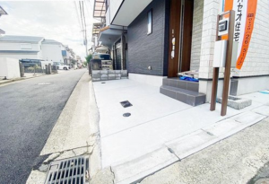 神戸市垂水区北舞子、新築一戸建ての外観画像です