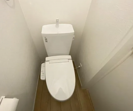 神戸市垂水区南多聞台、新築一戸建てのトイレ画像です