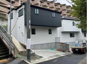 神戸市垂水区歌敷山、新築一戸建ての外観画像です