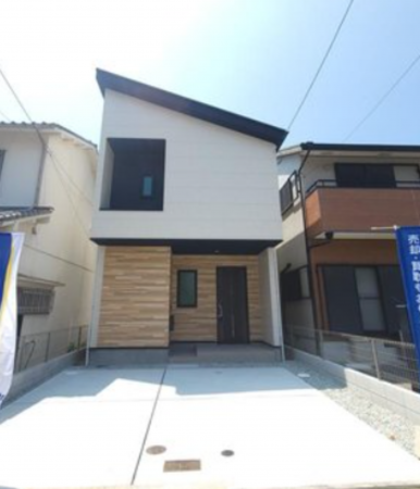 神戸市垂水区馬場通、新築一戸建ての外観画像です