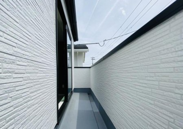 神戸市垂水区清水通、新築一戸建てのバルコニー画像です