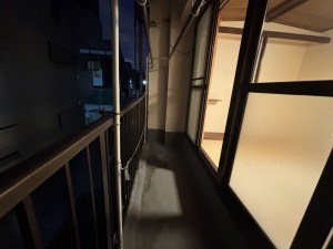 神戸市垂水区旭が丘、マンションのバルコニー画像です