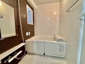 神戸市垂水区青山台、マンションの風呂画像です