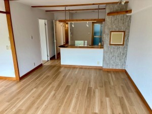 神戸市垂水区青山台、マンションの居間画像です