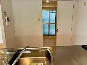 神戸市垂水区青山台、マンションのキッチン画像です