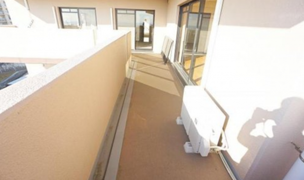 神戸市垂水区千代が丘、マンションのバルコニー画像です