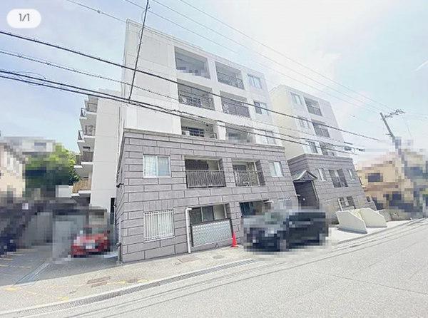 神戸市垂水区千代が丘、マンションの外観画像です
