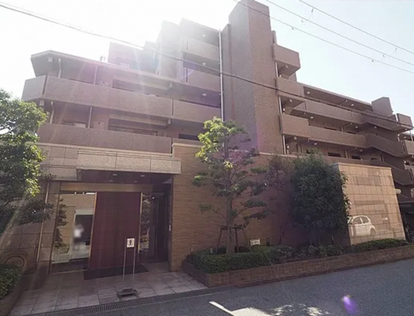 神戸市垂水区旭が丘、マンションの外観画像です