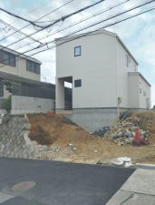 神戸市垂水区高丸、新築一戸建ての外観画像です