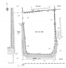 神戸市垂水区舞子坂、土地の間取り画像です