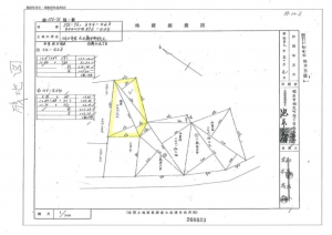 神戸市垂水区西舞子、土地の間取り画像です