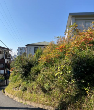神戸市垂水区舞子坂、土地の外観画像です