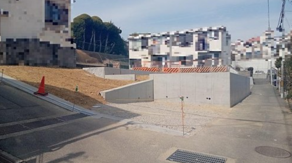 神戸市垂水区歌敷山、土地の外観画像です