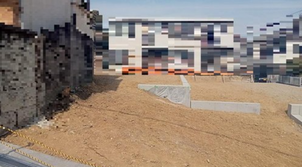 神戸市垂水区歌敷山、土地の外観画像です