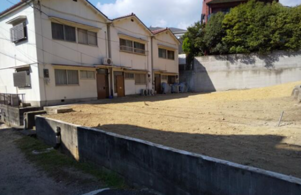 神戸市垂水区舞子台、土地の画像です