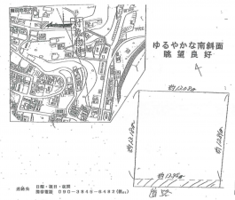 神戸市垂水区東垂水町、土地の間取り画像です