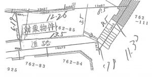 神戸市垂水区東垂水町、土地の間取り画像です