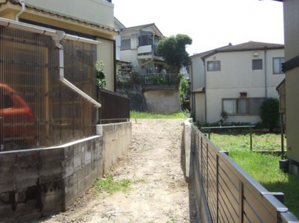神戸市垂水区歌敷山、土地の外観画像です