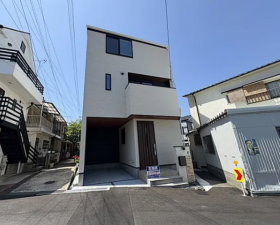 神戸市垂水区山手、新築一戸建ての外観画像です