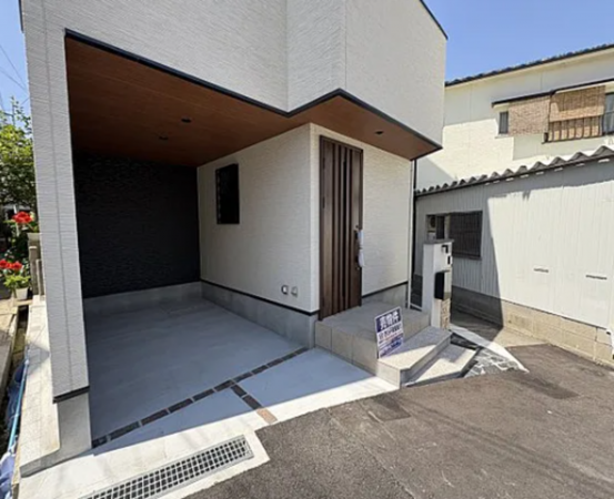 神戸市垂水区山手、新築一戸建ての外観画像です