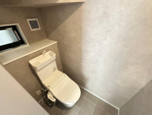 神戸市垂水区星が丘、新築一戸建てのトイレ画像です