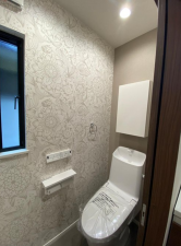神戸市垂水区南多聞台、新築一戸建てのトイレ画像です