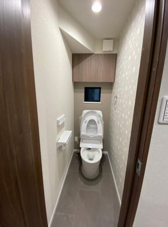 神戸市垂水区南多聞台、新築一戸建てのトイレ画像です