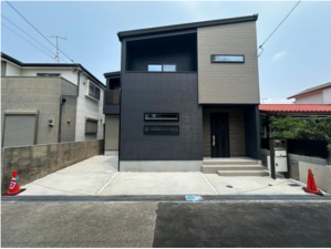神戸市垂水区美山台、新築一戸建ての外観画像です
