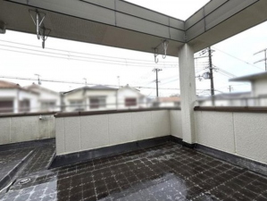 神戸市垂水区星陵台、中古一戸建てのバルコニー画像です