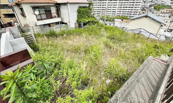 神戸市垂水区霞ケ丘、土地の外観画像です