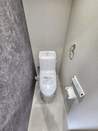 神戸市垂水区海岸通、マンションのトイレ画像です