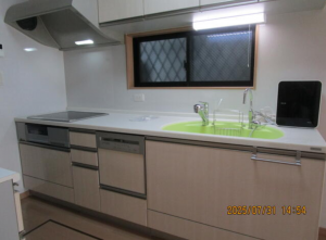 神戸市垂水区乙木、中古一戸建てのキッチン画像です