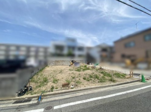 神戸市垂水区霞ケ丘、土地の外観画像です