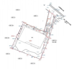 神戸市垂水区五色山、土地の間取り画像です