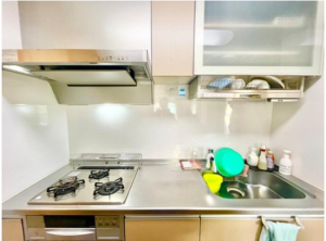 神戸市垂水区千鳥が丘、マンションのキッチン画像です