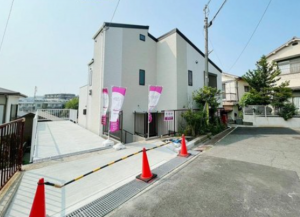 神戸市垂水区泉が丘、新築一戸建ての外観画像です