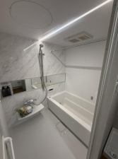 神戸市垂水区青山台、マンションの風呂画像です