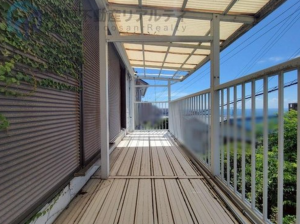 神戸市垂水区塩屋町、中古一戸建てのバルコニー画像です