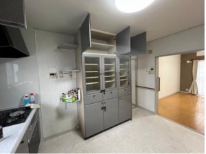 神戸市垂水区青山台、マンションのキッチン画像です