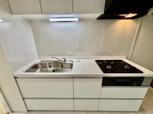 神戸市垂水区青山台、マンションのキッチン画像です