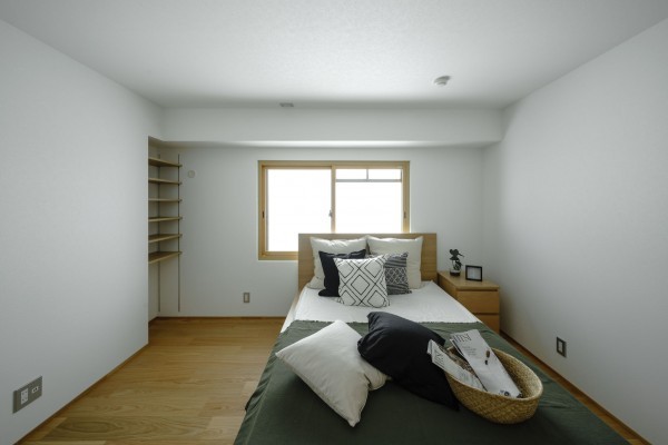 神戸市垂水区狩口台、マンションの寝室画像です