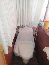 神戸市垂水区塩屋町、中古一戸建てのトイレ画像です
