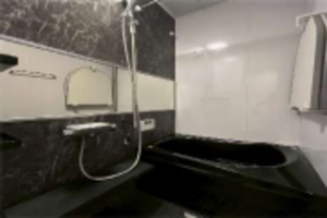 神戸市垂水区西舞子、マンションの風呂画像です