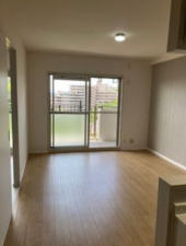 神戸市垂水区千代が丘、マンションの居間画像です