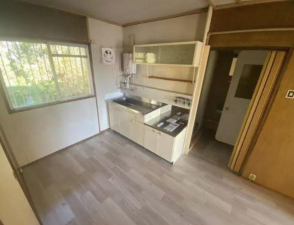 神戸市垂水区上高丸、マンションのキッチン画像です