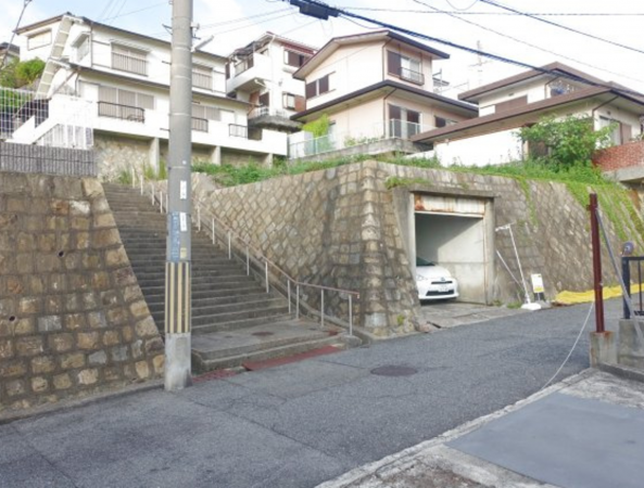 神戸市垂水区舞子坂、土地の外観画像です